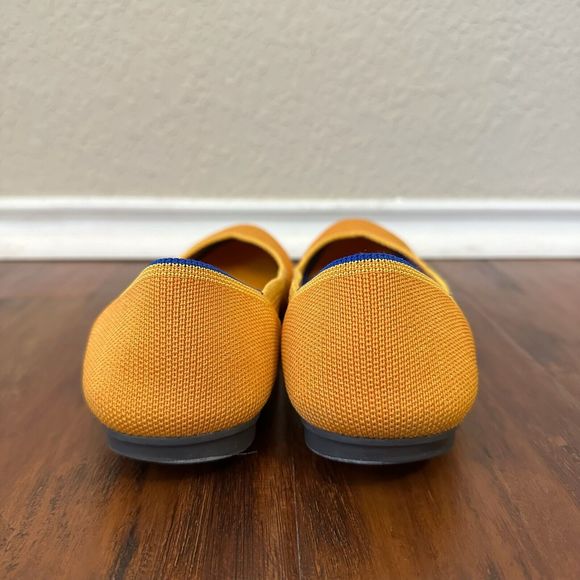 ROTHY'S The Flat in Lemon Drop Ballet Flats Round Toe Slip On RETIRED - Picture 10 of 15